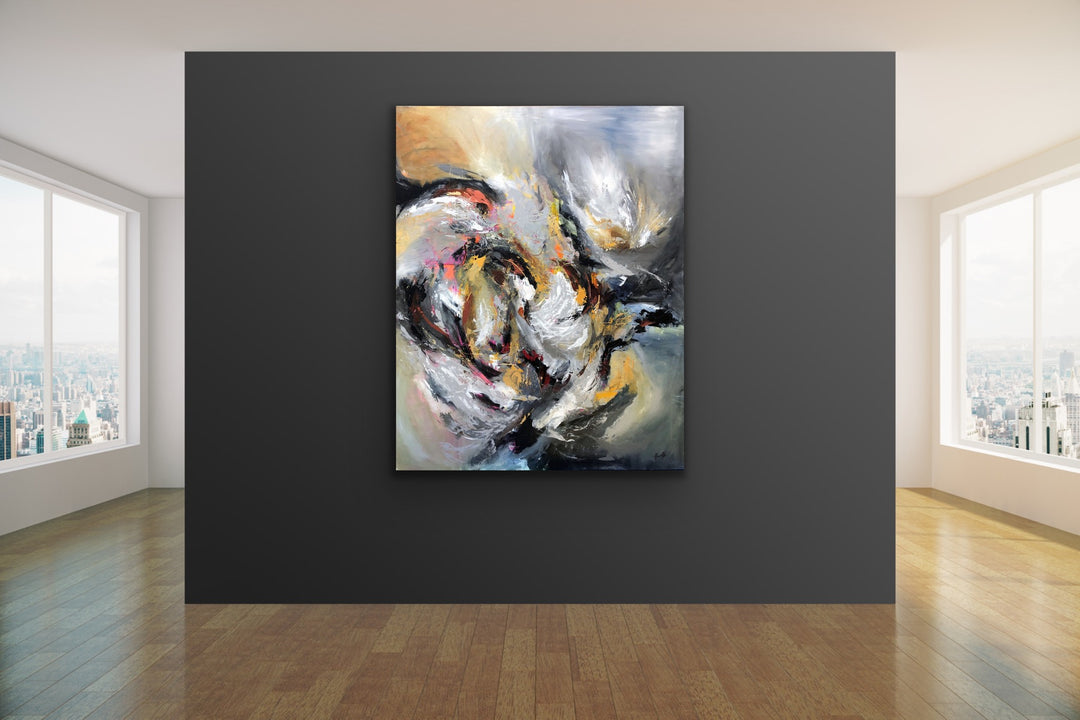 Exquisite - 60x48 - Abstract painting, Modern Art, Wall art, Canvas painting, Framed art, Minimalist art