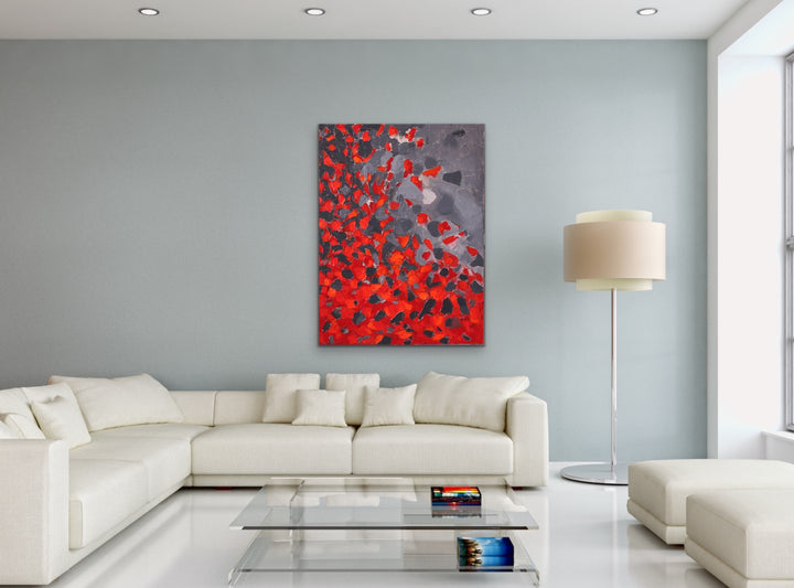 Majestic - 30x40 - Abstract painting, Modern Art, Wall art, Canvas painting, Framed art, Minimalist art