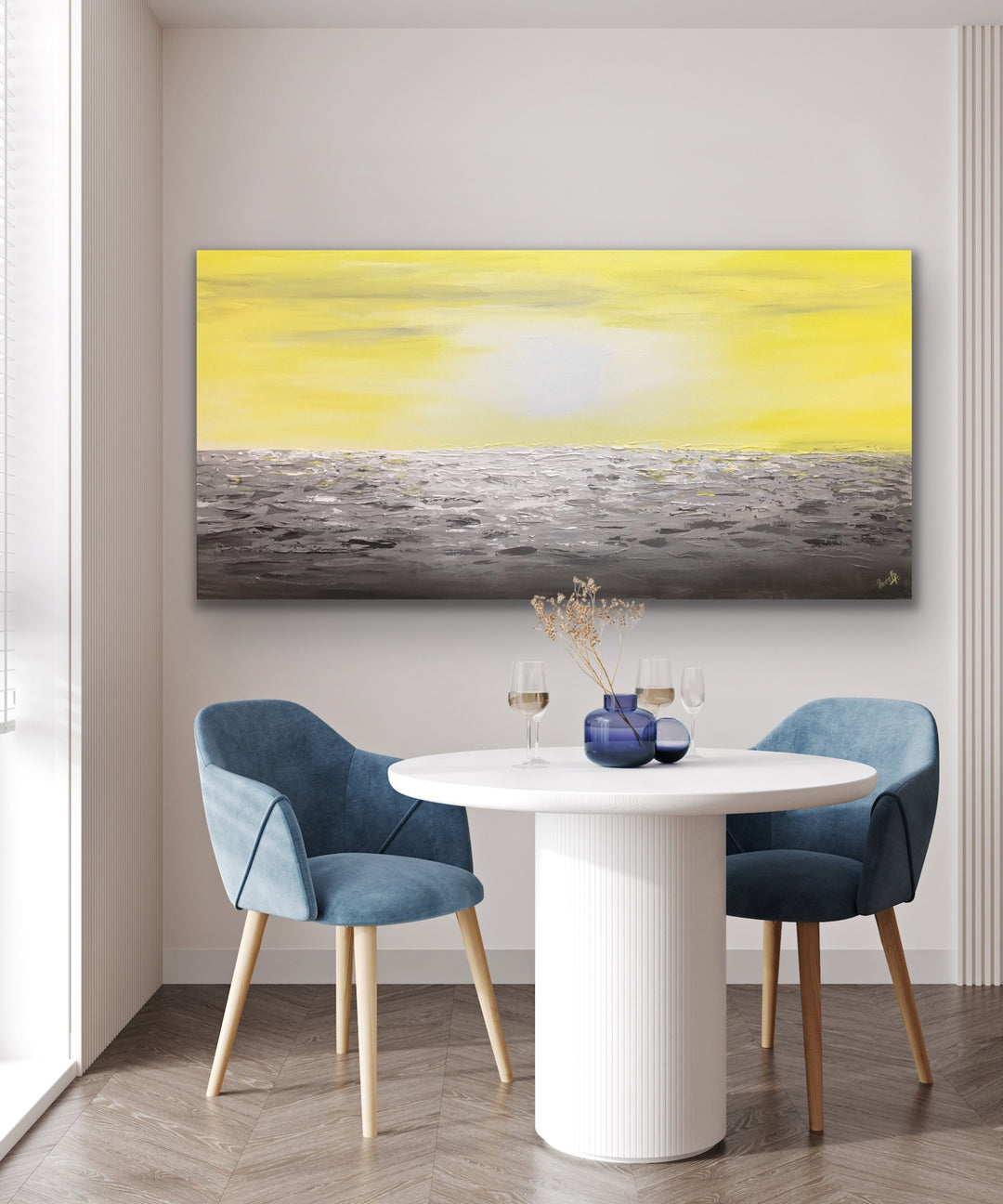 Coastal 2 - 24x48 - Preethi Arts