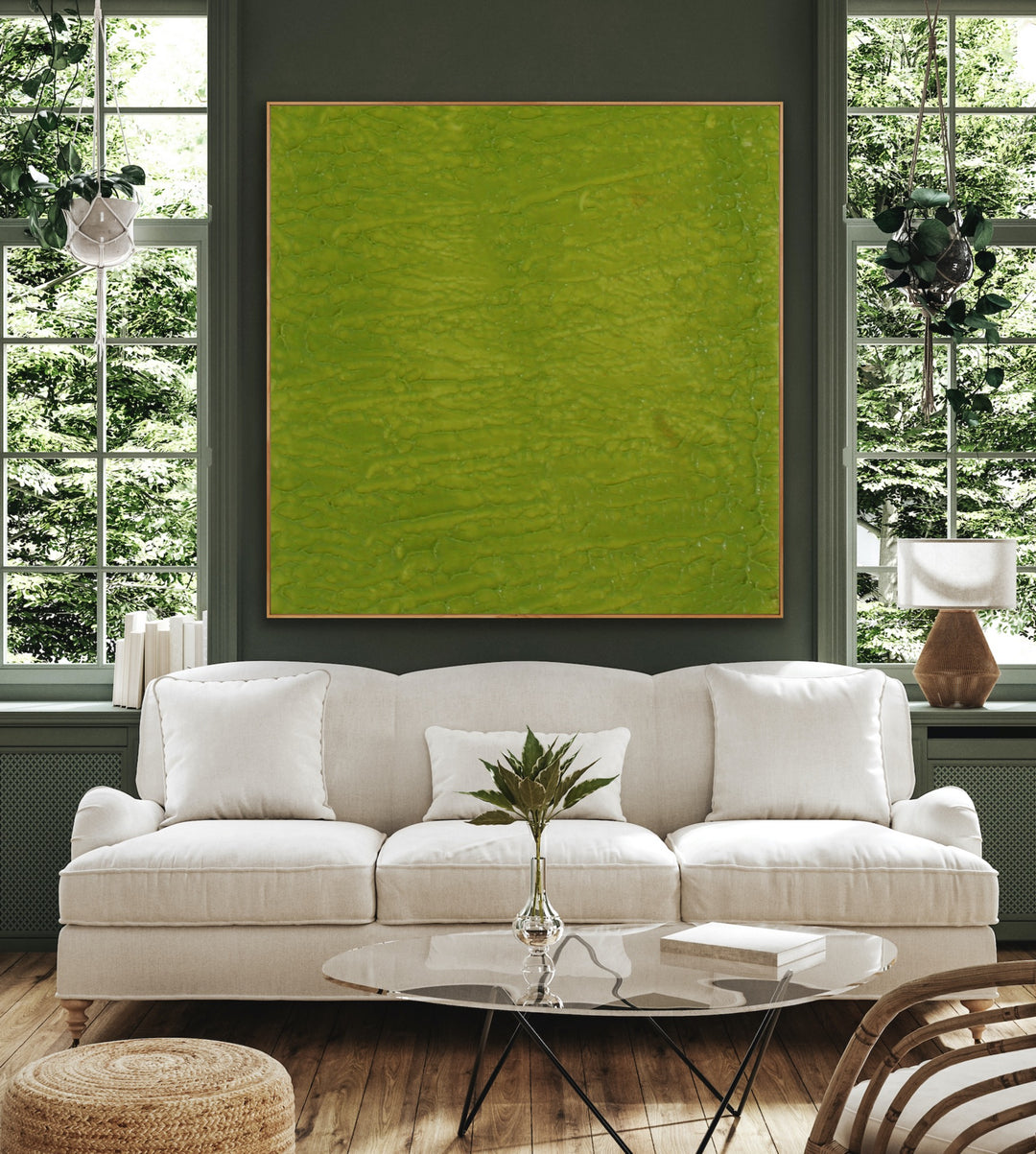 Olive green  - Preethi Arts