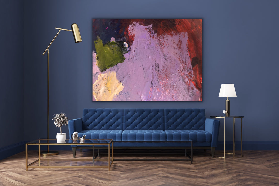 Blush- Custom Art - Abstract Painting, Minimalist Art, Framed art Wall Art, Modern art