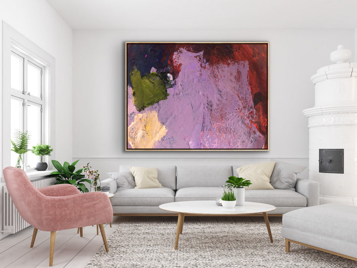 Blush- Custom Art - Abstract Painting, Minimalist Art, Framed art Wall Art, Modern art