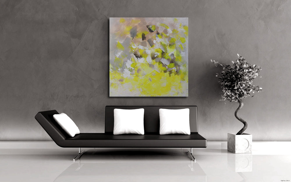 Visible - 36x36 - Original Contemporary Modern Abstract Paintings by Preethi Arts