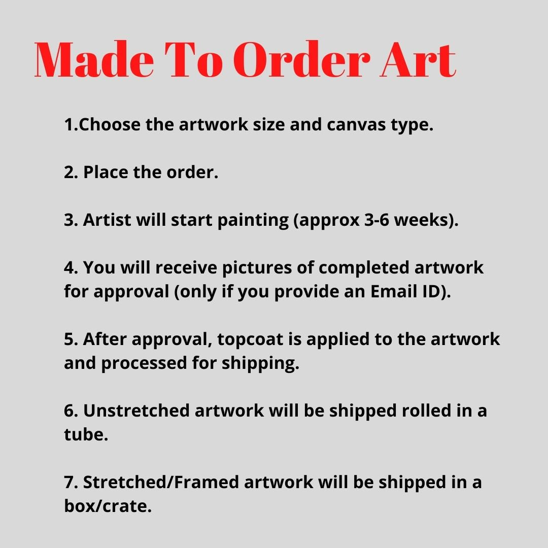 Order custom artwork