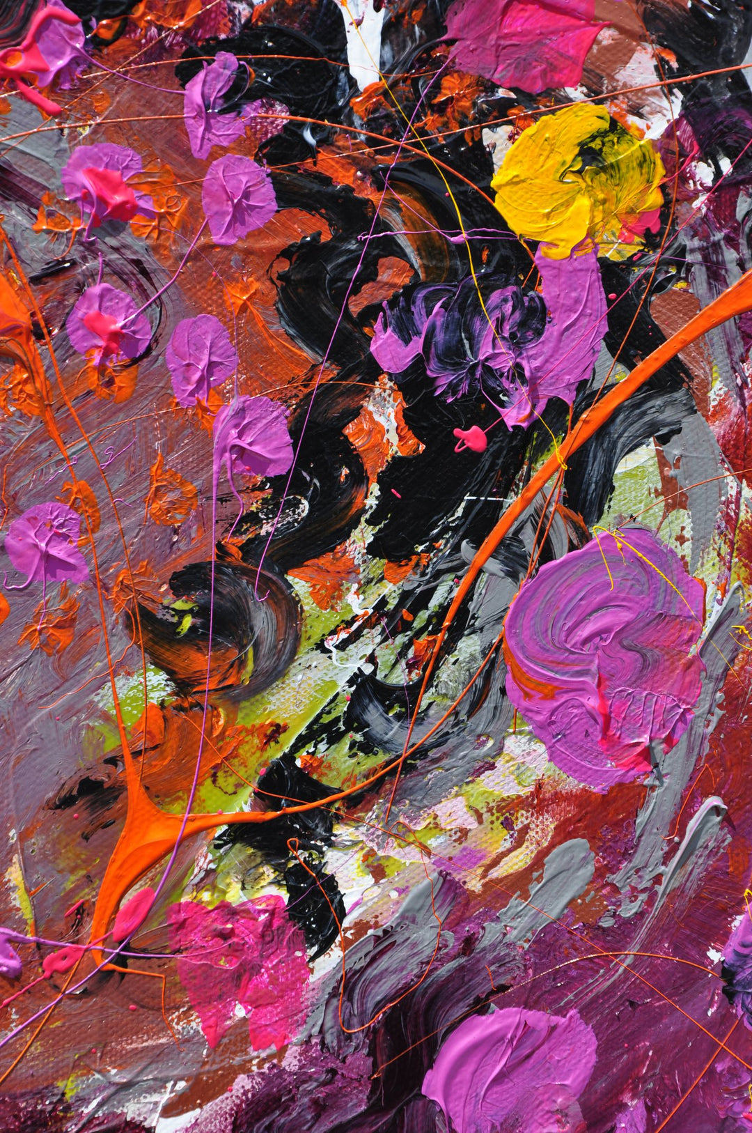 Victory 2 - 30x24 - Original Contemporary Modern Abstract Paintings by Preethi Arts