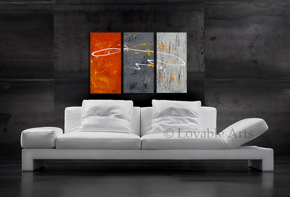 Horizon - 36x24 - Abstract painting, Modern Art, Wall art, Canvas painting, Framed art, Minimalist art