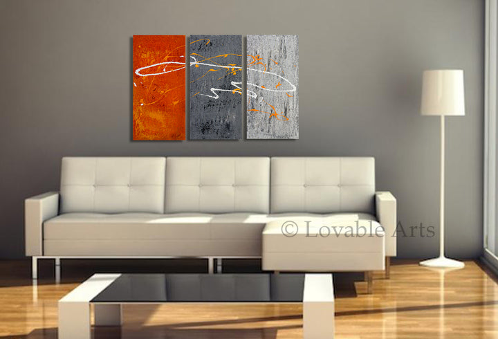 Horizon - 36x24 - Abstract painting, Modern Art, Wall art, Canvas painting, Framed art, Minimalist art