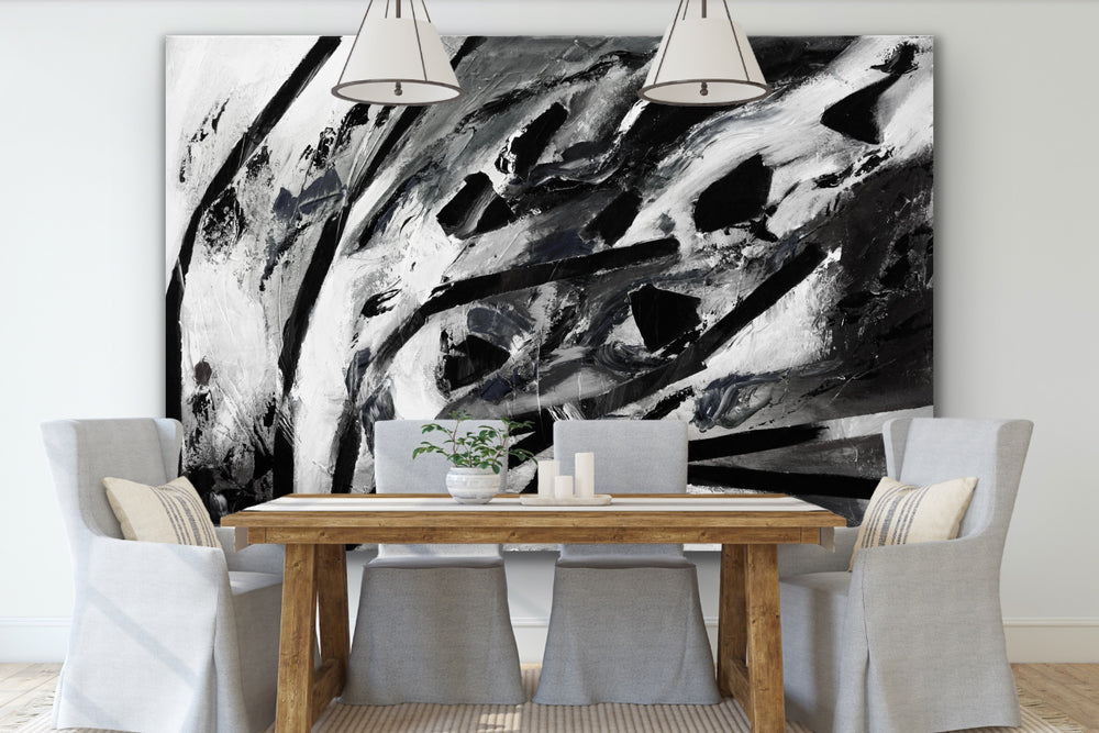 Another World 2  - Abstract painting, Minimalist Art, Framed painting, Wall Art, Wall Decor, Large painting, Local Artist