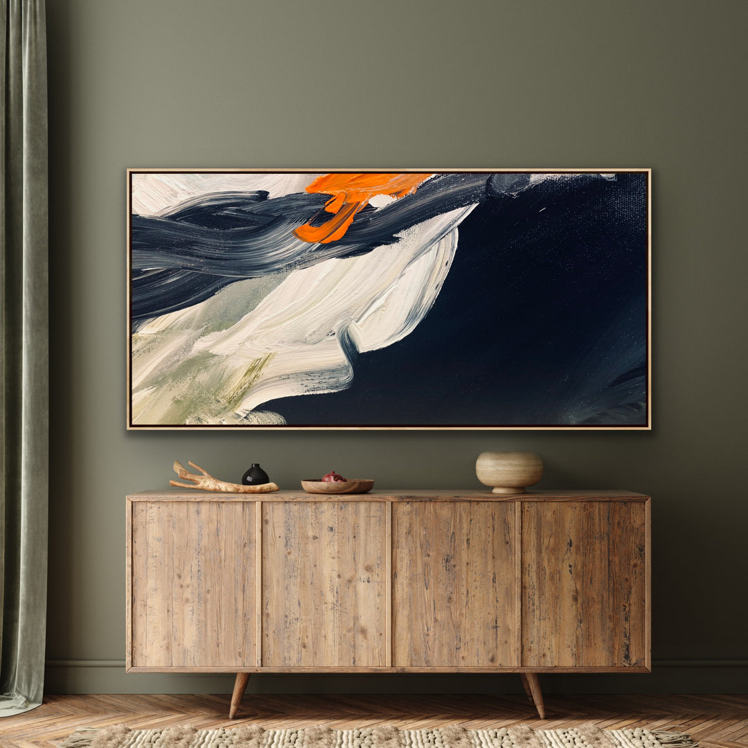 Cozy  - Abstract Painting, Minimalist Art, Framed art Wall Art, Modern art