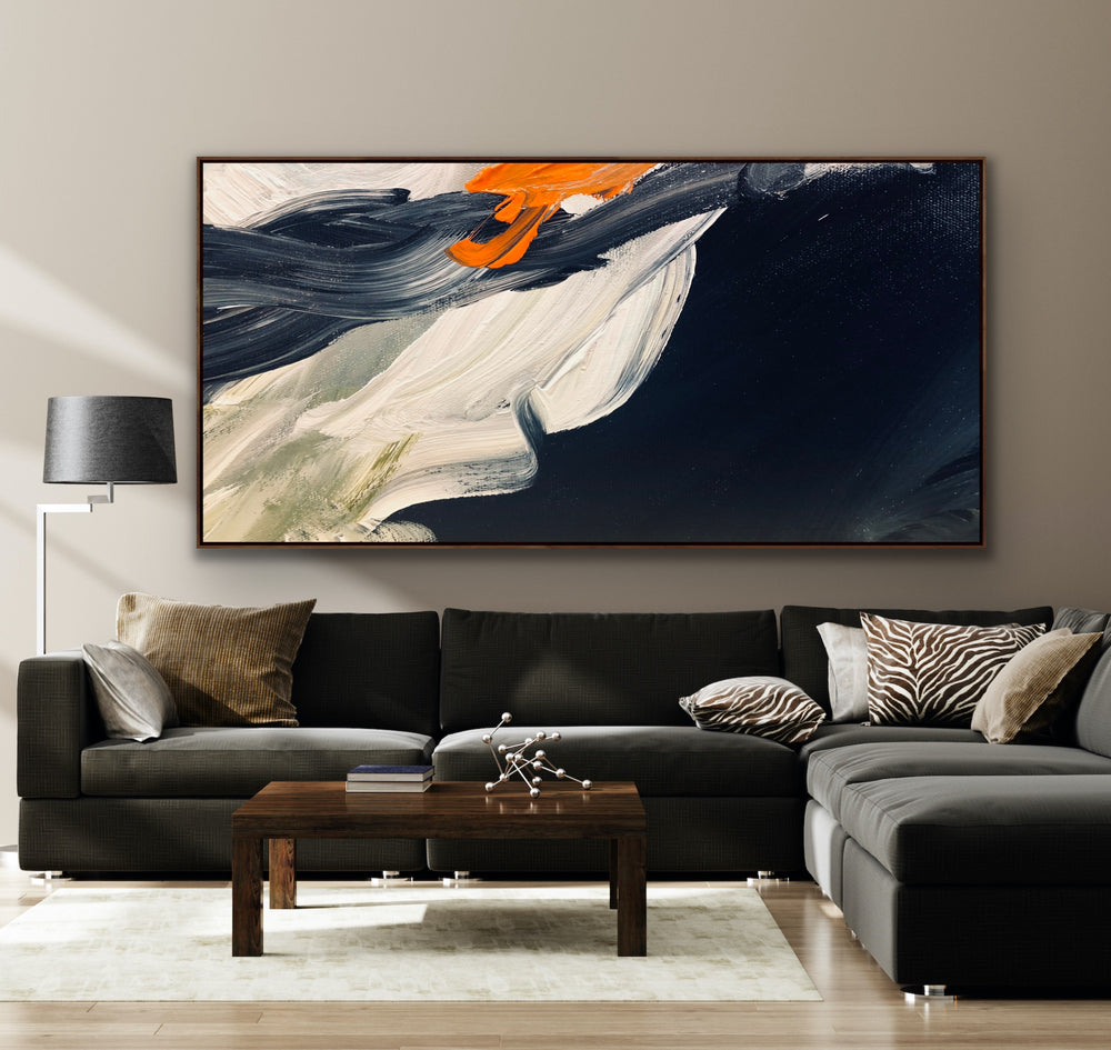 Cozy - Custom Art - Abstract Painting, Minimalist Art, Framed art Wall Art, Modern art