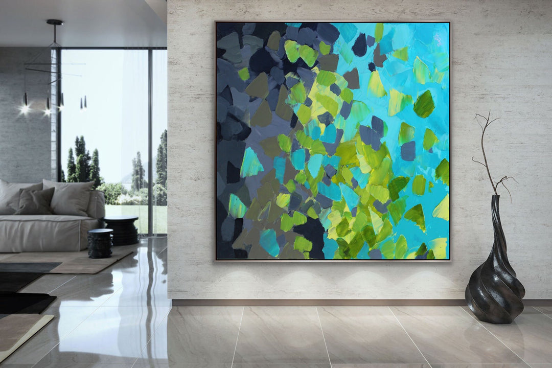 Abundance - Custom Art - Original Contemporary Modern Abstract Paintings by Preethi Arts