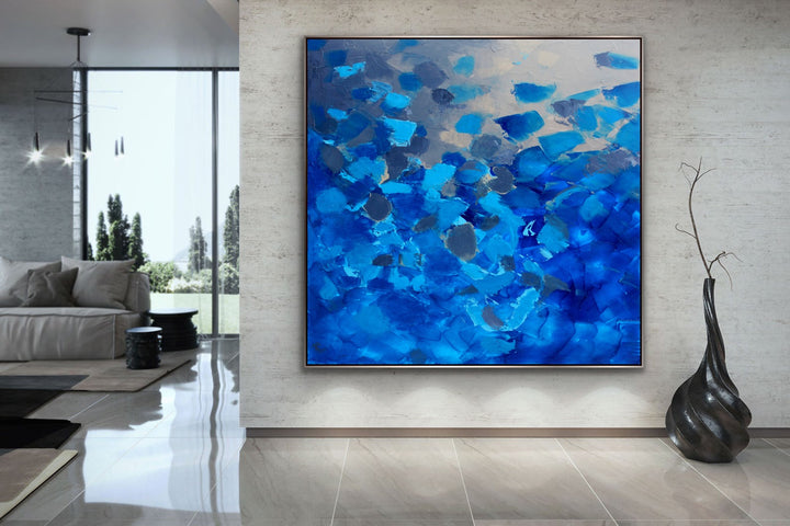 Blissful - Custom Art - Original Contemporary Modern Abstract Paintings by Preethi Arts