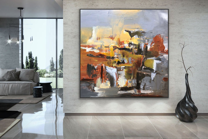 Complicated  - Original Contemporary Modern Abstract Paintings by Preethi Arts