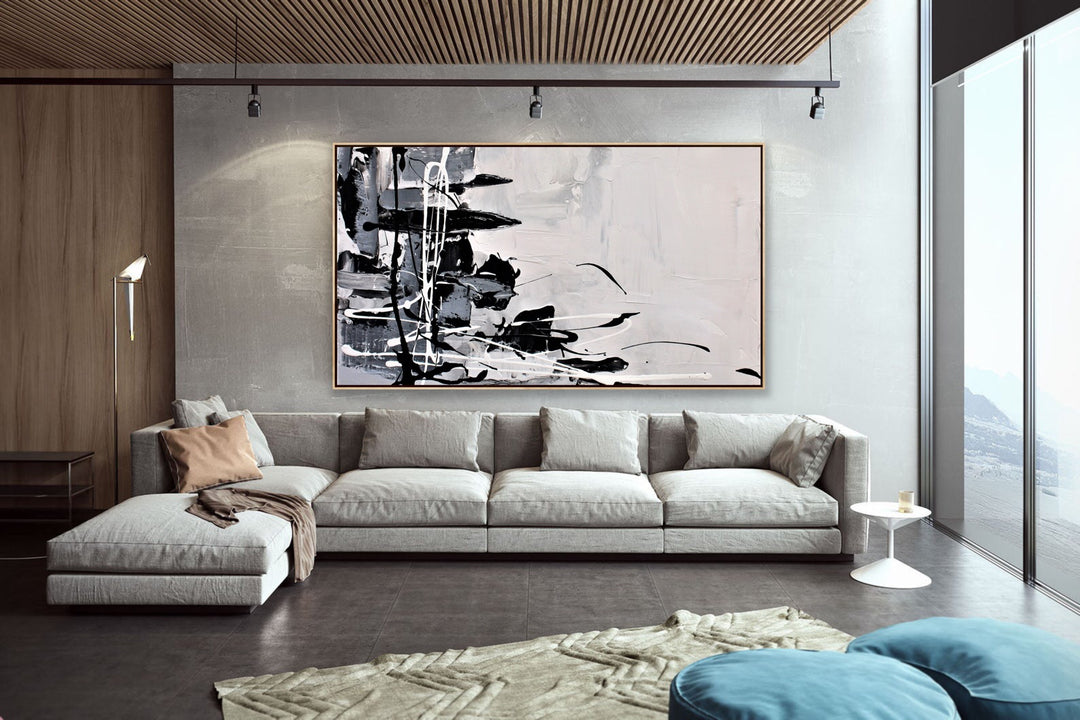 Crazy move 2  - Original Contemporary Modern Abstract Paintings by Preethi Arts