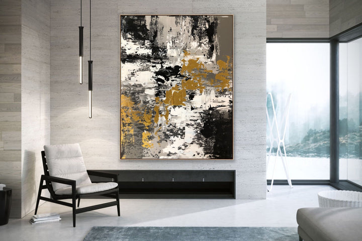 Nobel - Custom Art - Abstract painting, Minimalist Art, Framed painting, Wall Art, Wall Decor, Large painting, Local Artist