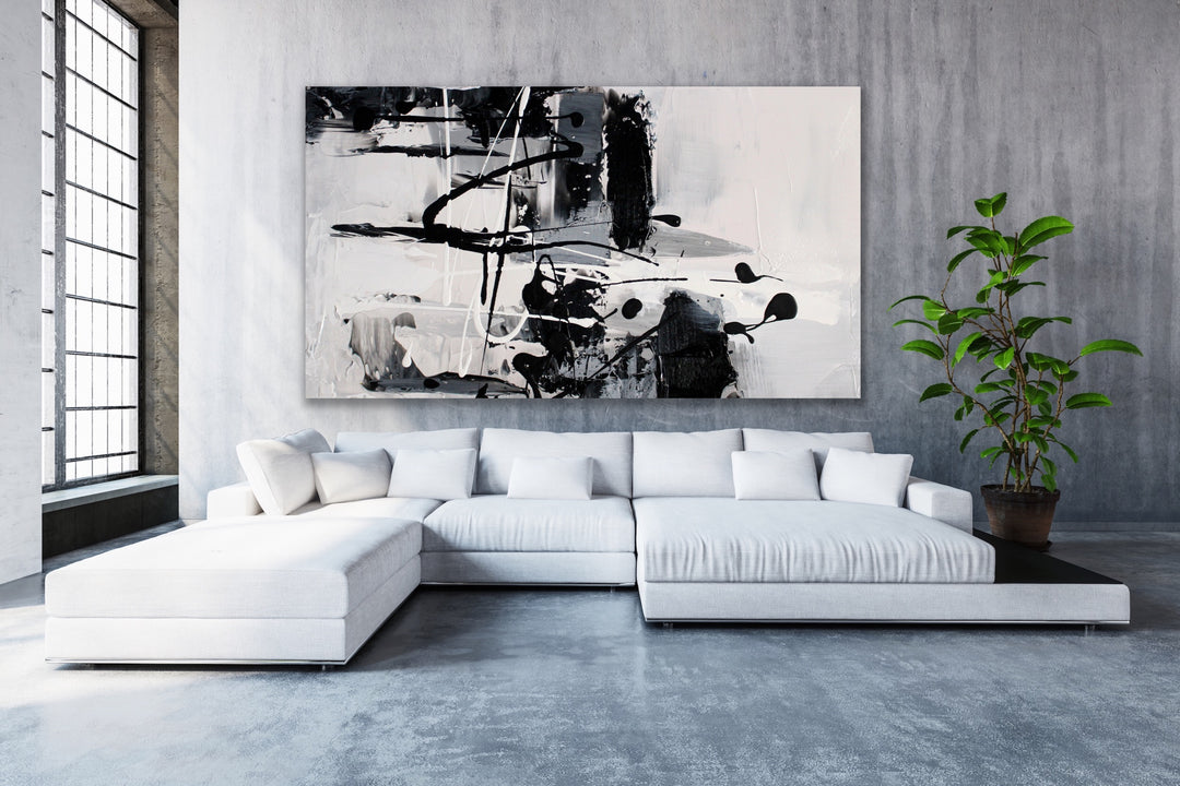 Crazy move  - Original Contemporary Modern Abstract Paintings by Preethi Arts