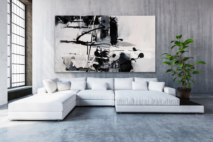 Crazy move  - Original Contemporary Modern Abstract Paintings by Preethi Arts