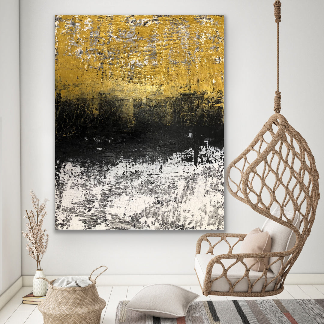 Regal - Custom Art - Abstract painting, Minimalist Art, Framed painting, Wall Art, Wall Decor, Large painting, Local Artist