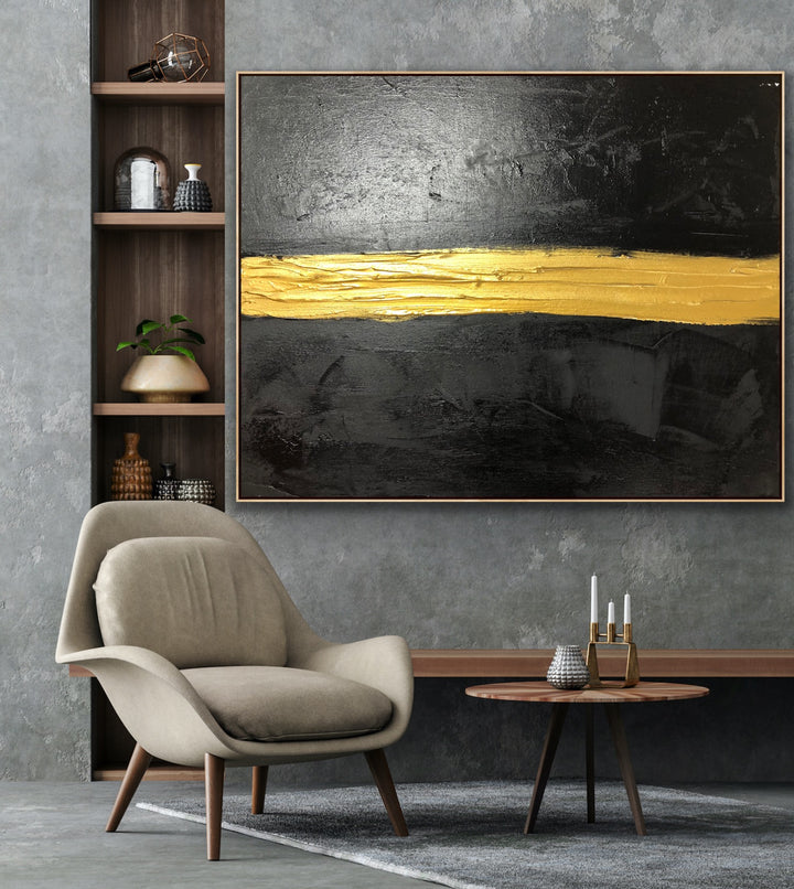 Gold Line - Custom Art - Preethi Arts