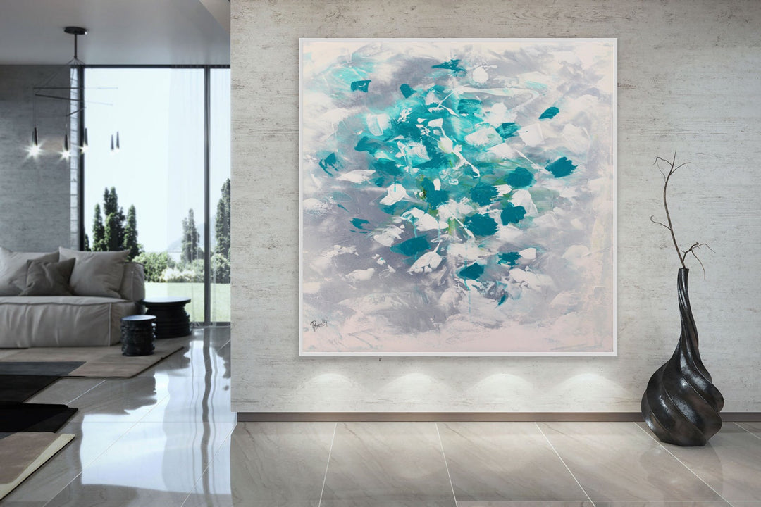 Dashing  - Original Contemporary Modern Abstract Paintings by Preethi Arts
