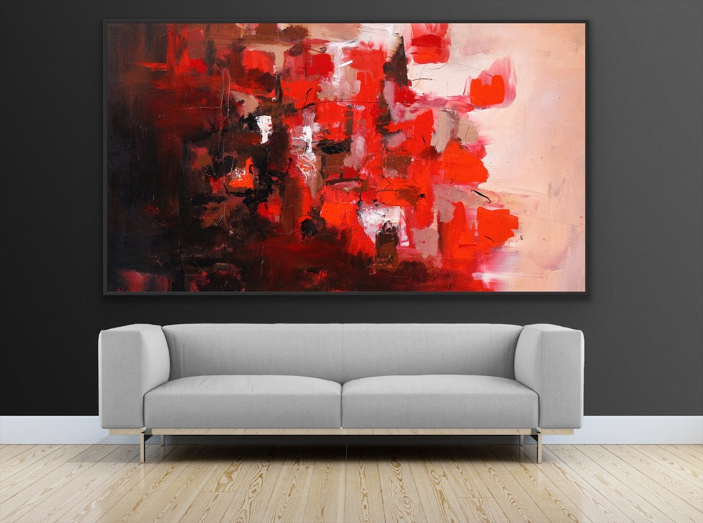 Dazzle - Custom Art - Original Contemporary Modern Abstract Paintings by Preethi Arts