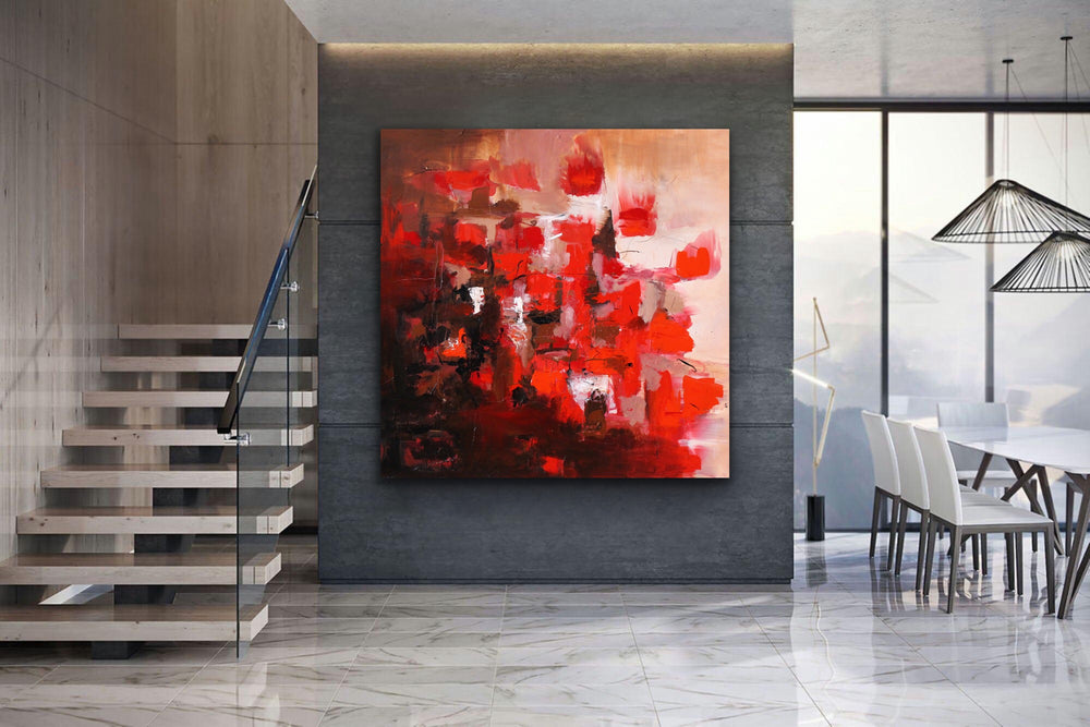 Dazzle - Custom Art - Original Contemporary Modern Abstract Paintings by Preethi Arts