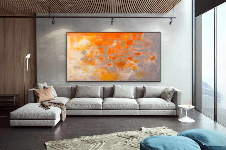 Explode - Custom Art - Original Contemporary Modern Abstract Paintings by Preethi Arts