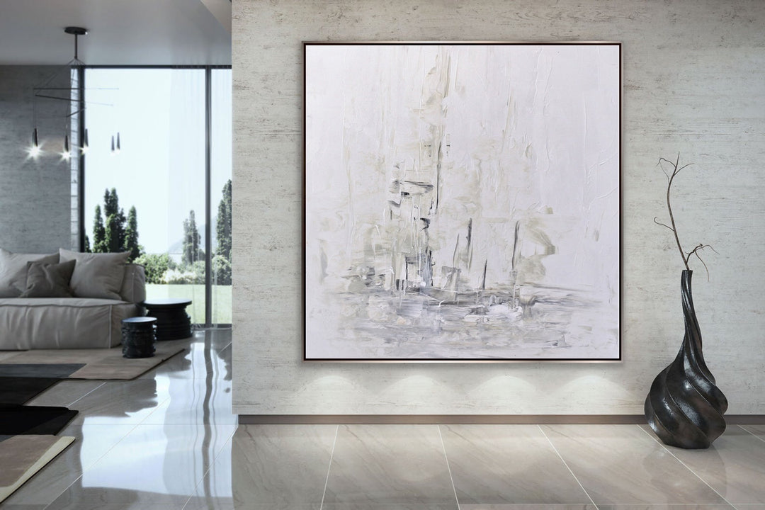 Frost  - Original Contemporary Modern Abstract Paintings by Preethi Arts
