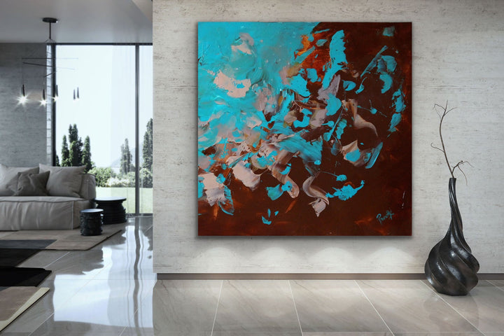 Generous - Custom Art - Original Contemporary Modern Abstract Paintings by Abstract painting, Minimalist Art, Framed painting, Wall Art, Wall Decor, Large painting, Local Artist
