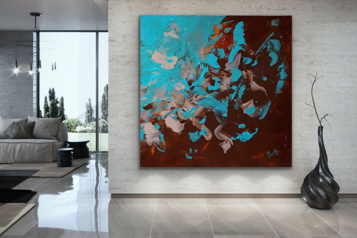 Generous - Custom Art - Original Contemporary Modern Abstract Paintings by Preethi Arts