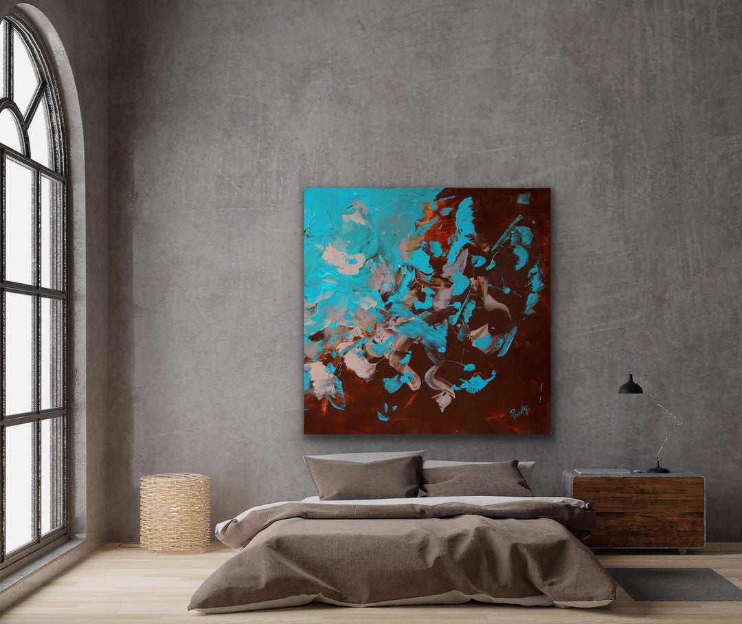 Generous - Custom Art - Original Contemporary Modern Abstract Paintings by Preethi Arts