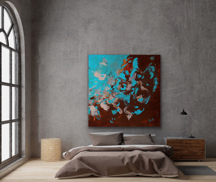 Generous - Custom Art - Original Contemporary Modern Abstract Paintings by Preethi Arts