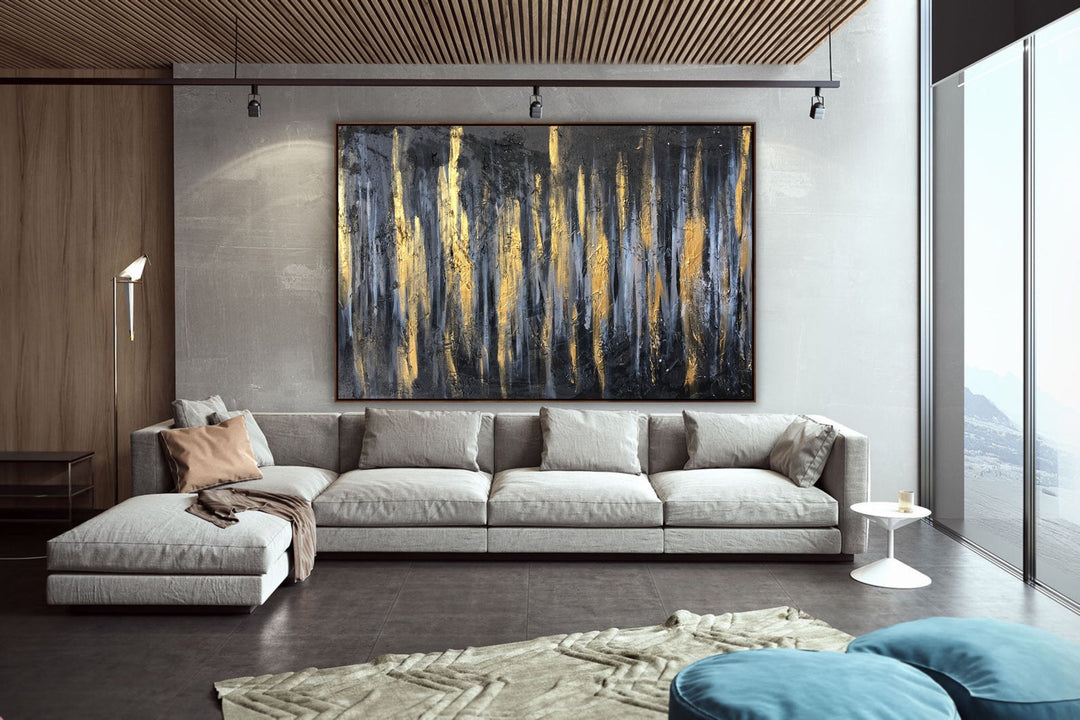 Shiny - Custom Art - Original Contemporary Modern Abstract Paintings by Preethi Arts