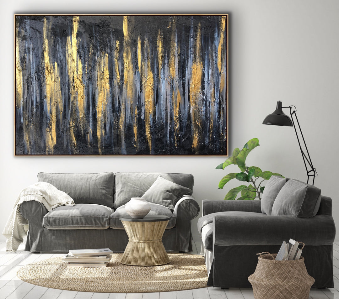 Shiny - Custom Art - Original Contemporary Modern Abstract Paintings by Preethi Arts