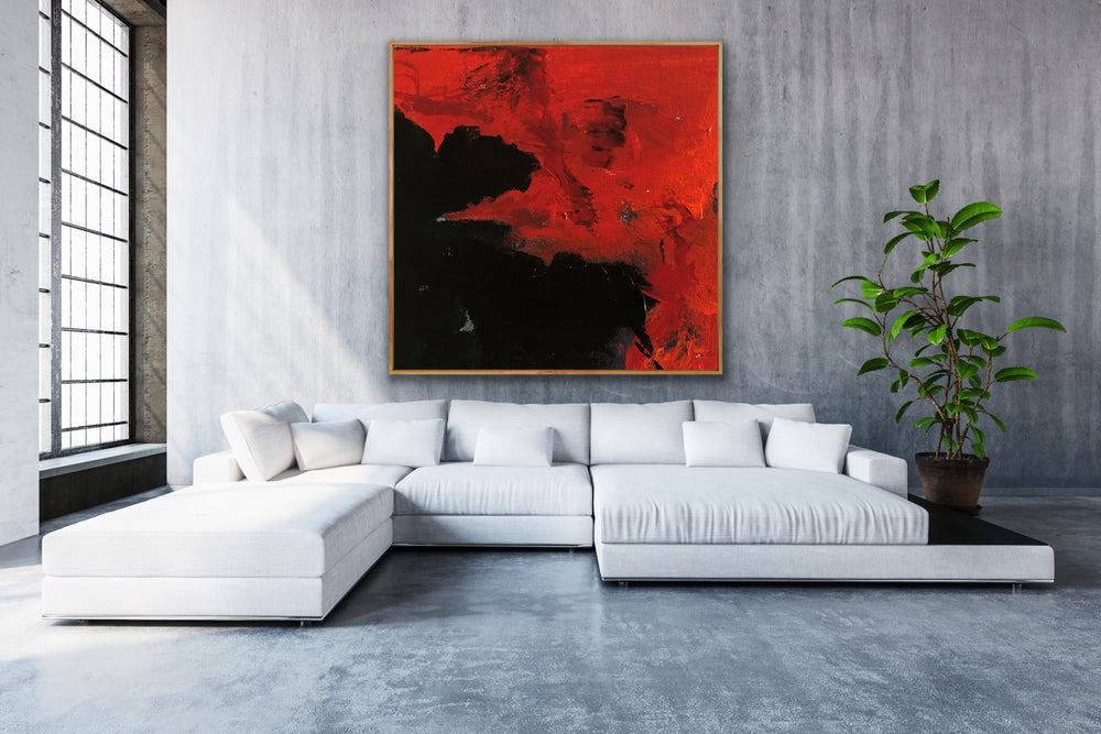 Fearless - Custom Art - Original Contemporary Modern Abstract Paintings by Preethi Arts