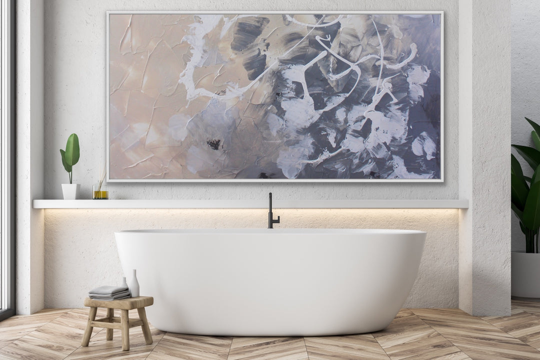 Gravity  - Original Contemporary Modern Abstract Paintings by Preethi Arts