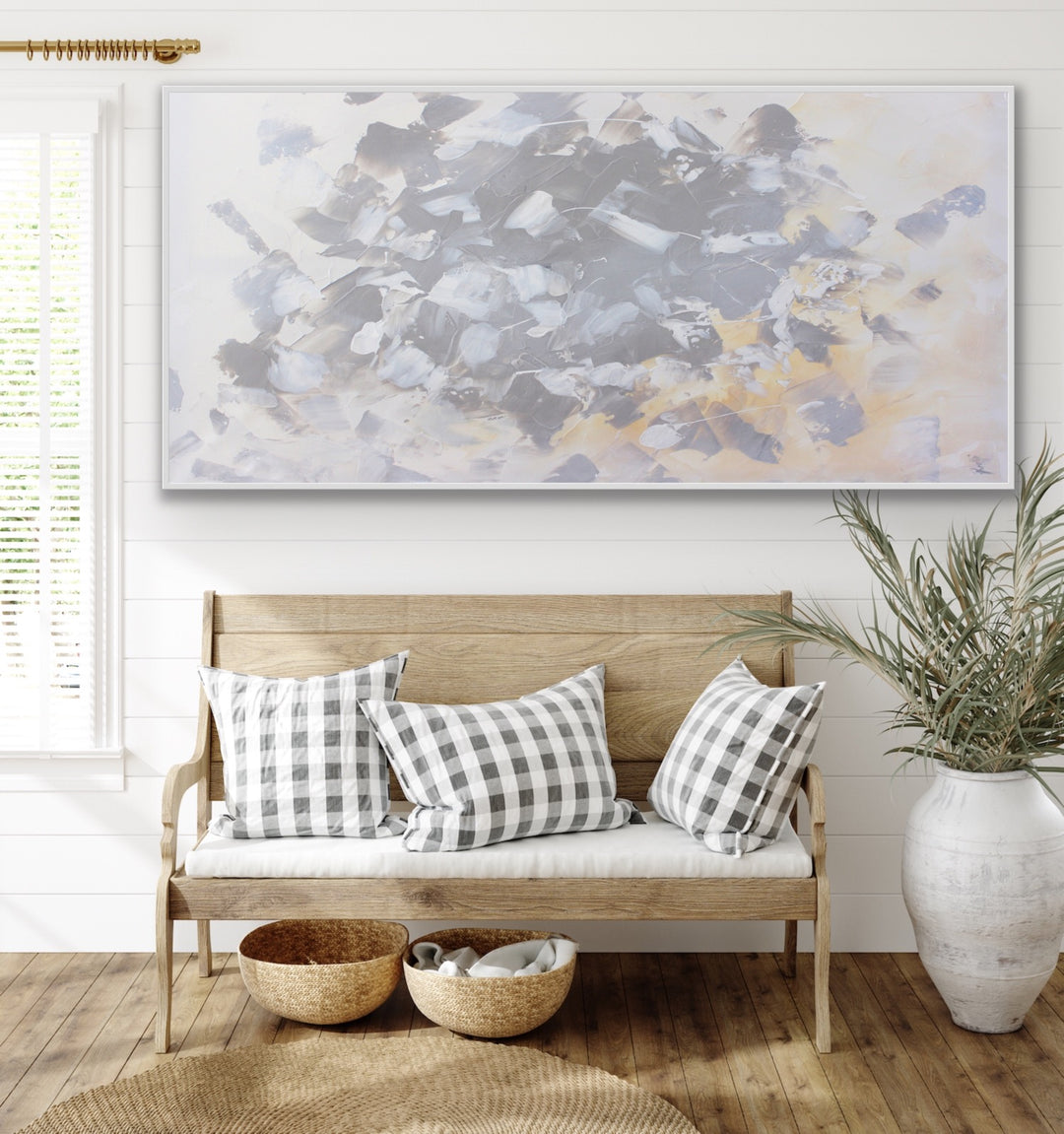 Iceburg  - Original Contemporary Modern Abstract Paintings by Preethi Arts