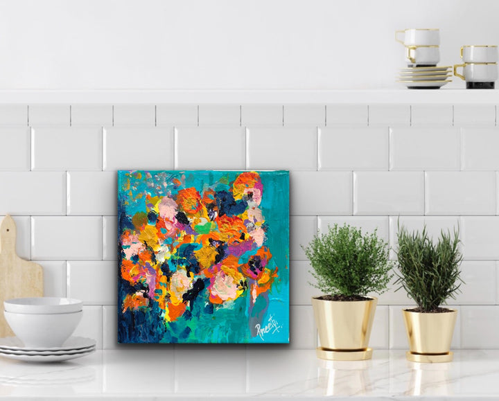 Special - 6x6 - Abstract painting, Modern Art, Wall art, Canvas painting, Framed art, Minimalist art