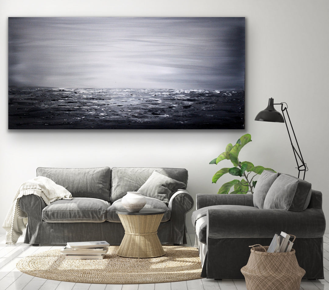 Soothing  - Original Contemporary Modern Abstract Paintings by Preethi Arts