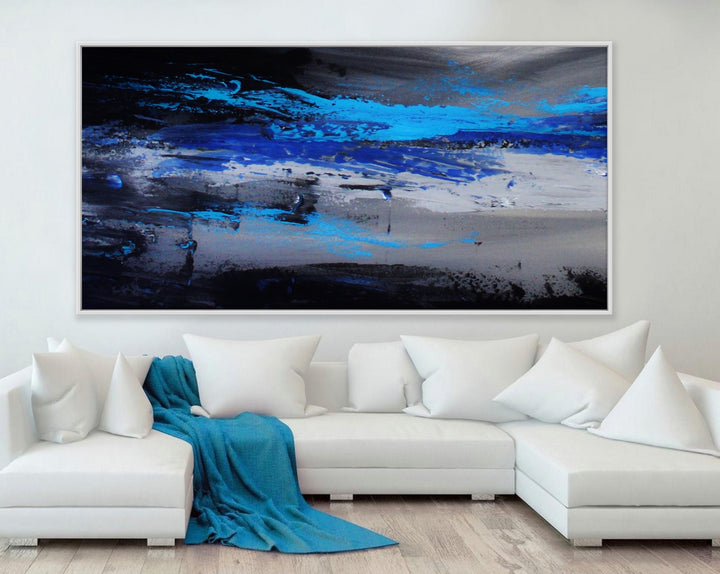 Blue sky- Custom Art - Modern Art Abstract Paintings Wall Art