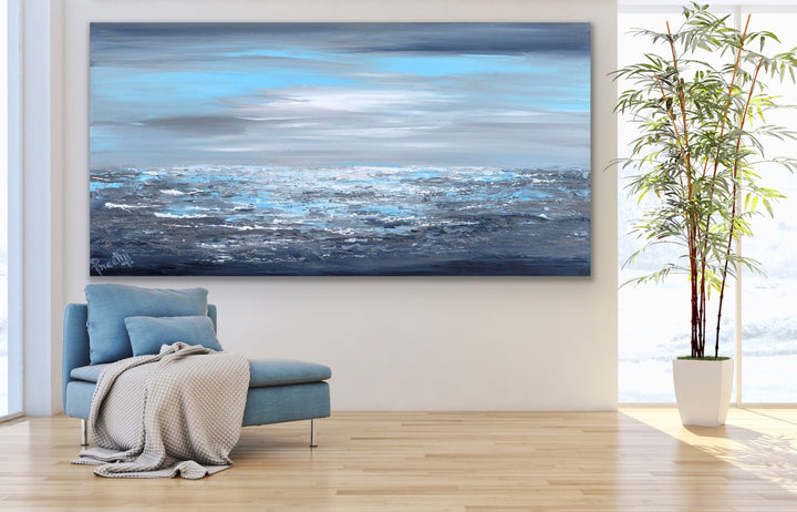 Unforgotten  - Original Contemporary Modern Abstract Paintings by Preethi Arts