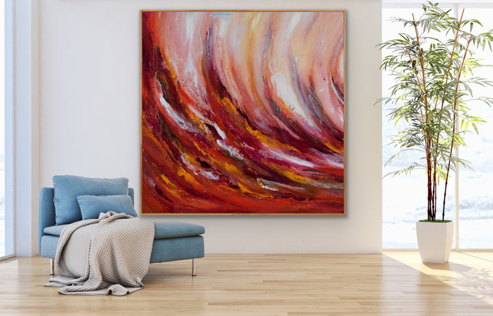 Wild - Custom Art - Original Contemporary Modern Abstract Paintings by Coastal art, seascape painting, Abstract painting, Minimalist Art, Framed painting, Wall Art, Modern Wall Decor, Large painting, Local Artist