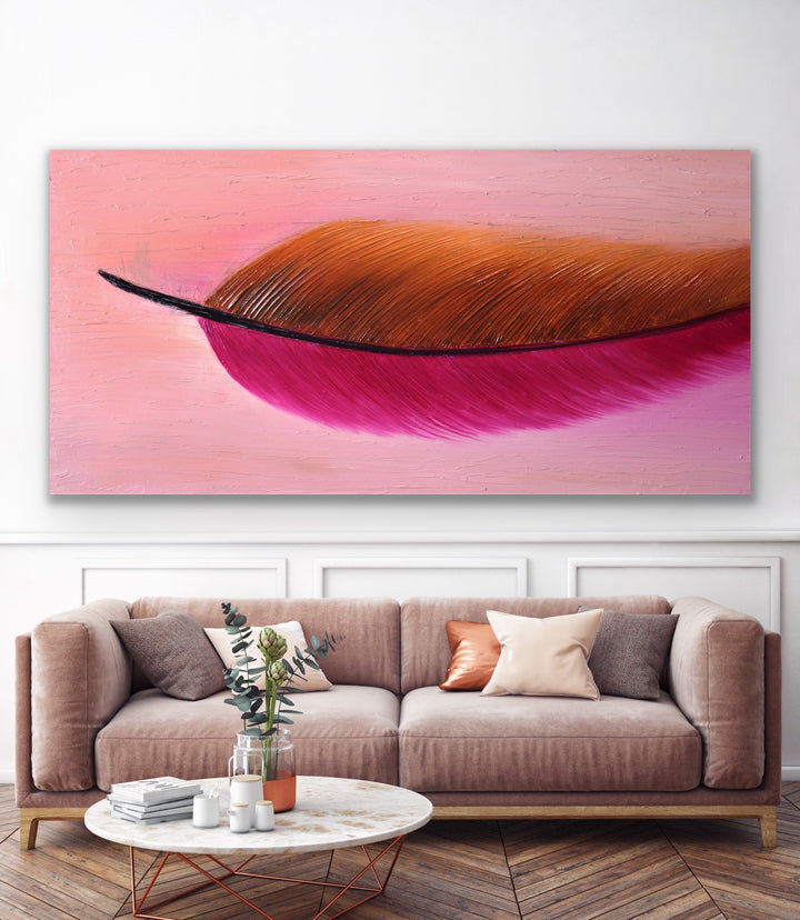Blushing Phase- Custom Art - Original Contemporary Modern Abstract Paintings by Preethi Arts