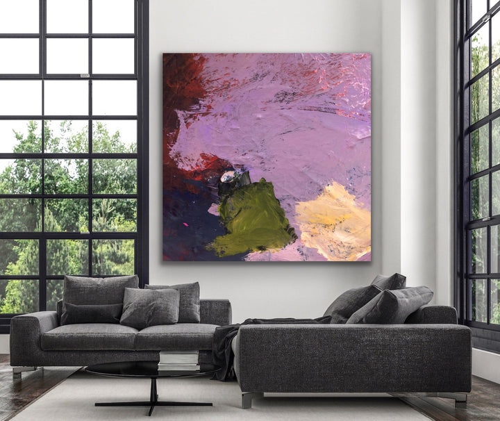 Blush- Custom Art - Original Contemporary Modern Abstract Paintings by Preethi Arts