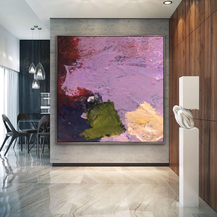 Blush- Custom Art - Original Contemporary Modern Abstract Paintings by Preethi Arts