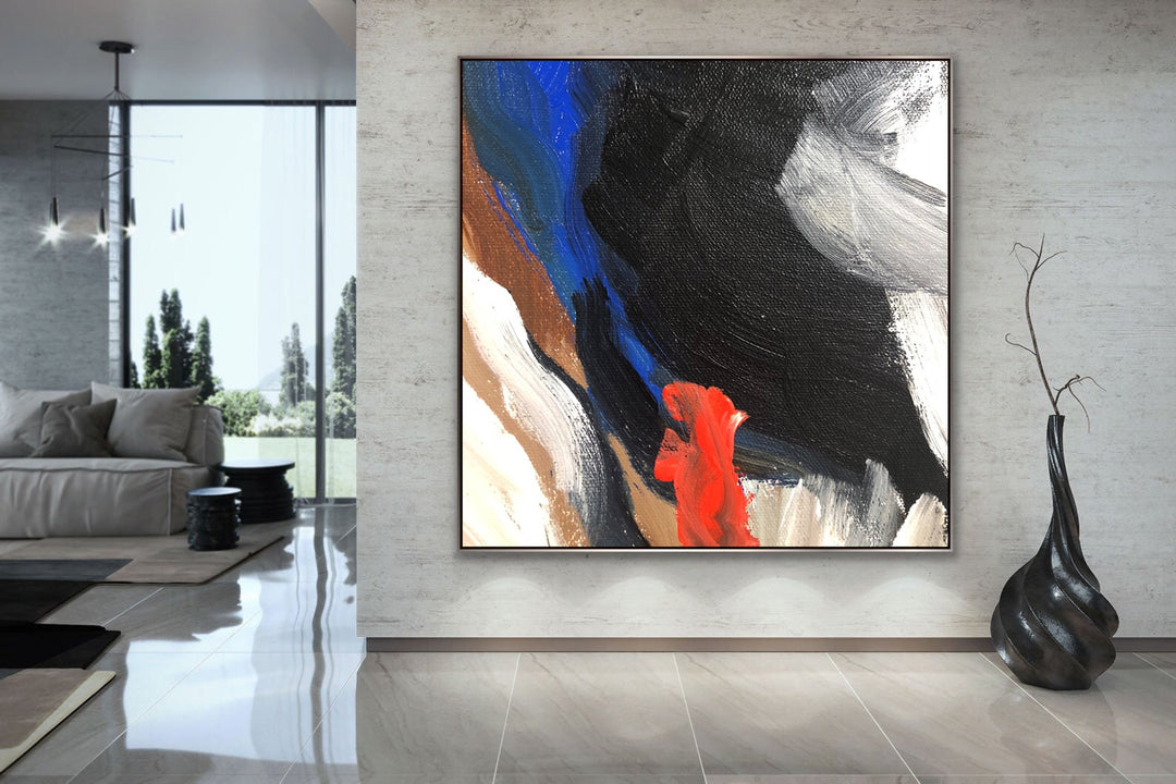 Movement - Custom Art - Original Contemporary Modern Abstract Paintings by Preethi Arts