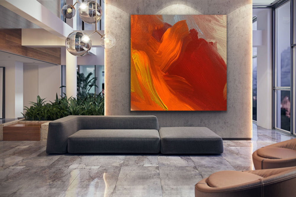 Attractive - Custom Art - Original Contemporary Modern Abstract Paintings by Preethi Arts