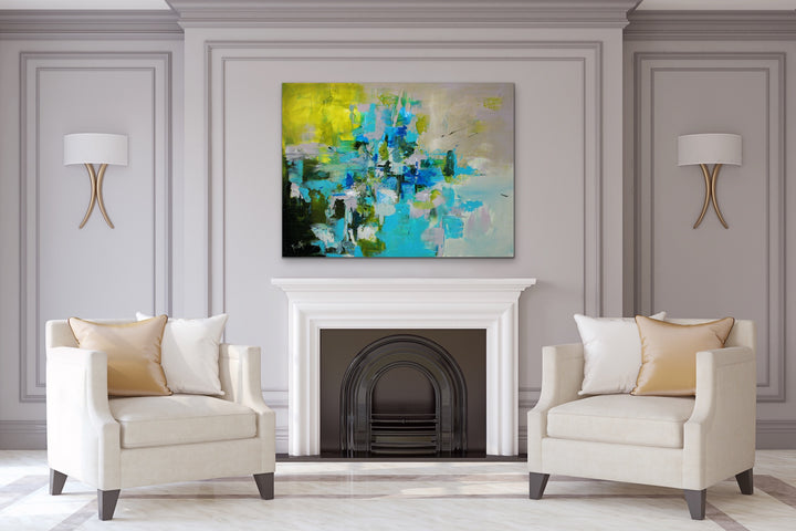 Fidelity - 30x40 - Abstract painting, Modern Art, Wall art, Canvas painting, Framed art, Minimalist art