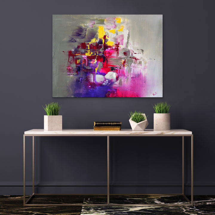 Pink Diamond - 30x40 - Preethi Arts