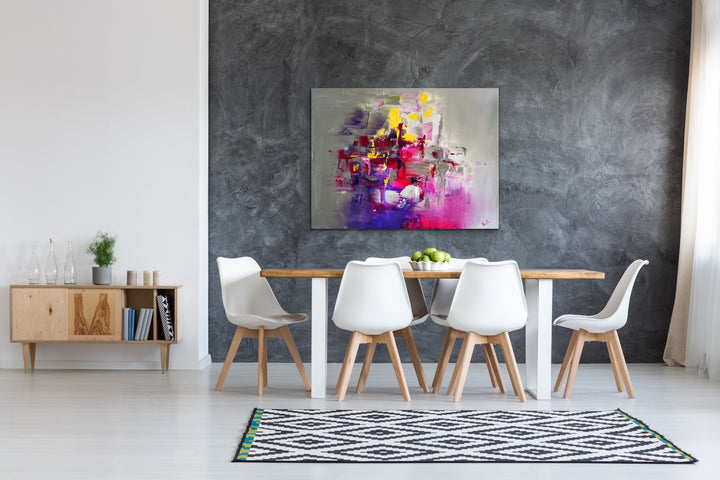 Pink Diamond - 30x40 - Preethi Arts